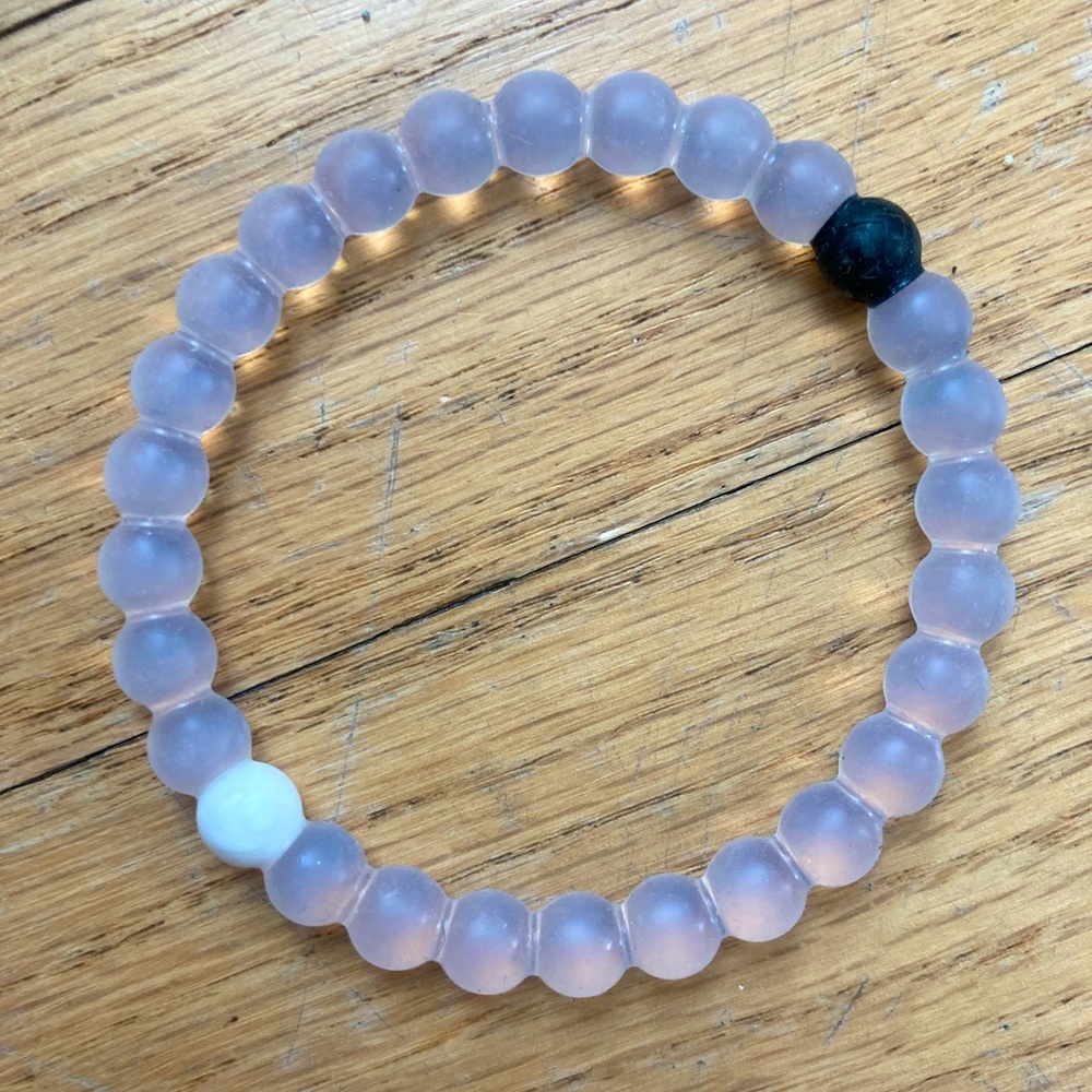 $10 or 2/$15 LOKAI Bracelet: Classic (White/Black)